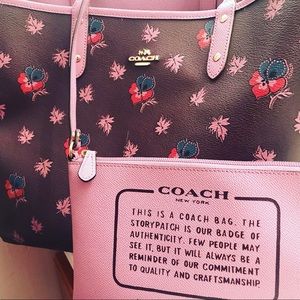 Authentic Coach Reversible tote